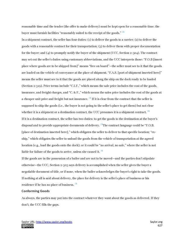 Business Law and the Legal Environment - Page 627